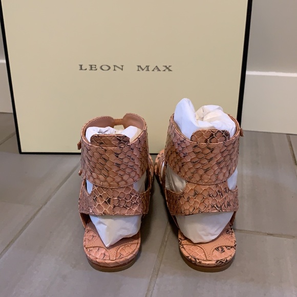 NWT Leon Max Villa2 Gladiator Sandals- Size 8.5 - Picture 5 of 5